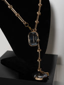 collana mirabelle-serie splendens catena asimmetrica ciondoli cristallo
