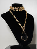 collana party- serie splendens cristallo  moschettone brillantini