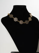 choker medalia – leggere monete collegate tra loro