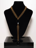choker pythagoras - maglia lisca di pesce onice