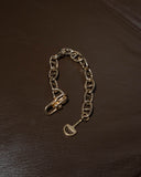 bracciale Ancora –  catena ancoraggio placcata oro