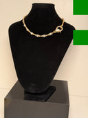 choker shining strass chiusura gioiello