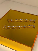orecchini in strass e oro
