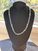 collana serie perle varie tonalità da abbinare oro e argento
