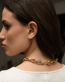 collana apis -serie apis oro catena ceramica ciondolo ape perla