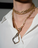 collana party- serie splendens cristallo  moschettone brillantini